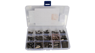 Набор шпонок М3-М6 140 предметов ANROKEY