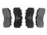 Колодка тормозные КАМАЗ-5490, DAF передние, задние 4 штуки комплект