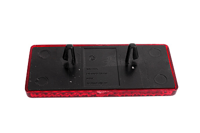 Катафот ГАЗ-2705 бампера задний красный на защелках ОСВАР