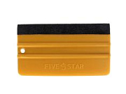 Выгонка для разглаживания пленки коричневая СРЕДНЯЯ 13х7см