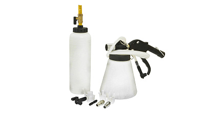 Приспособление для замены тормозной жидкости ЭВРИКА + мерный бачок