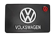 Коврик противоскользящий 195х130мм с логотипом Фольксваген