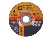 Круг шлифовальный Cutop CERAMICS Premium 125х7х22,2мм