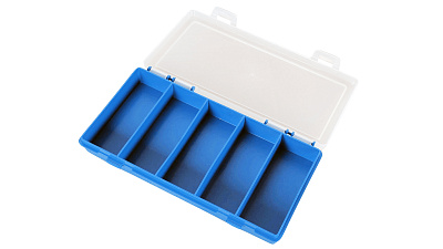 Органайзер Синий 5 ячеек 240х130х35мм