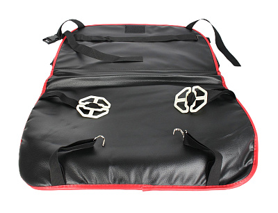 Органайзер на спинку сиденья кожаный с откидным столиком