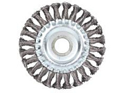 Щетка для УШМ ЭВРИКА 125 мм 22.2 мм стальная (диск)