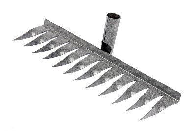 Грабли 12 зубьев витые без черенка 4016