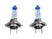 Набор ламп 12V 55W H7 EXCELITE SUPER VISION ULTRA 3500K комплект EX-10706