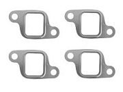 Прокладка ЯМЗ-534 коллектора выпускного металл 4 штуки комплект КВАДРАТИС 5340.1008027-04