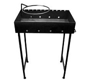 Мангал разборный с подказанником L-800