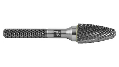 Борфреза Thorvik твердосплавная гиперболическая тип F 8 мм