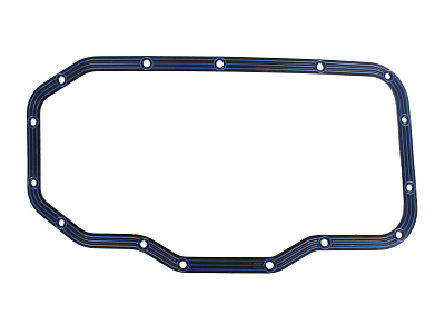 Прокладка для ЗМЗ-406 картера масляного метал прессшайбами синяя ПТП PTP030001 406.1009070