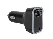 АЗУ Bluetooth FM трансмиттером 1USB Type-C 5v 3.1A черный