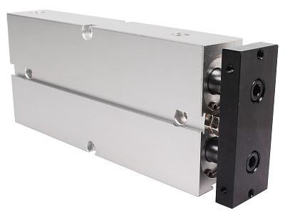 Пневмоцилиндр TN25x100S двухпоршневой