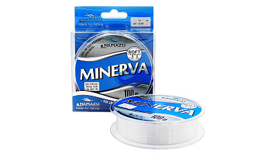 Леска Namazu Minerva, L-100 м, d-0,4 мм, test-12,04 кг, прозрачная