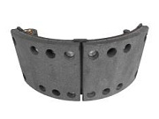 Колодка тормозная задняя барабанная верхняя JAC N80, КАМАЗ Компас-9 1 штука OE