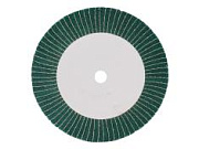 Круг скотч-брайт зеленый P180 P120 250x25x20мм комбинированный ANROKEY