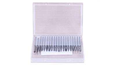 Набор борфрез ANROKEY твердосплавных 3х3мм 20 предметов AR-NB-3-20