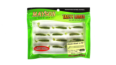 Виброхвост MAYSON Sleek Shad 1.75 - 106 упаковка 12шт