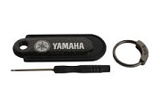 Брелок для мото кожа-карбон с логотипом YAMAHA