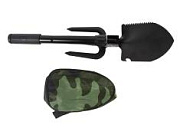 Лопата складная с вилами 420мм