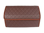 Органайзер 3D FOR CARS M 50х30х30 см коричневый коричневая нить