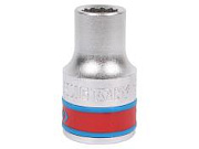 Головка торцевая 12-гранная 1/2 KING TONY 3/8 дюйма (9.6 мм)
