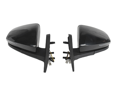 Зеркала боковые ВАЗ-2108, 09, 13, 14, 15 в корпусе Vesta трос комплект