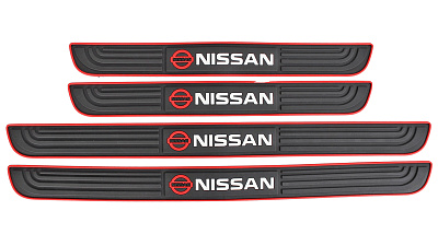 Накладки на пороги 4шт