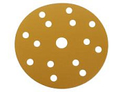 Круг абразивный d=150мм Р400 15 отверстий GOLD LINE HOLEX