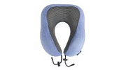 Подушка на шею с эффектом памяти синяя