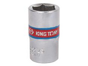 Головка торцевая шестигранная 1/4 KING TONY 3/8 дюйма (9.5 мм)
