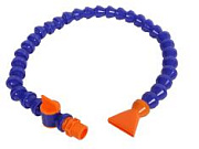 Трубка для подачи СОЖ 3/8 600мм c краном плоский наконечник ANROKEY