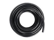 Шланг d-18мм силикон усиленный черный c оранжевой вставкой (бухта 20м цена за бухту не режем) TECHNIK