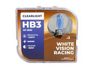 Набор ламп 12V 85W HB3 Clearlight Whitevision Racing 2шт комплект MLHB3WVR