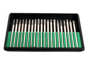 Набор ПРАКТИК алмазных борфрез по метал. 20шт