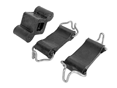 Подвеска ВАЗ-2101 глушителя комплект 2+1шт