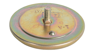 Катафот круглый оранжевый ОСВАР 15.3731-01