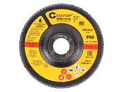 Круг лепест циркон Cutop Profi Plus125х22,2мм Р60