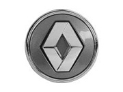 Заглушка литого диска RENAULT графит хром 50-57