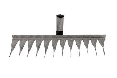 Грабли 12 зубьев витые без черенка 4016