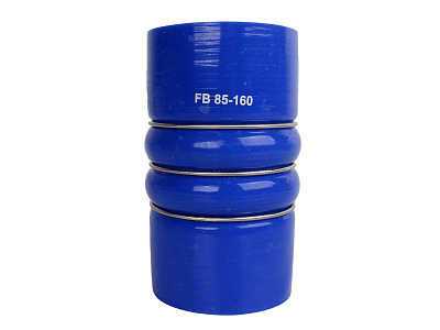 Патрубок d=85мм 160мм демпферный гофрированный усиленный FB85-160