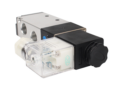 Пневмораспределитель 4V210-08-DC24V