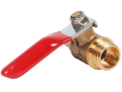 Кран шаровый М1/4 - штуцер под шланг 10мм ANROKEY