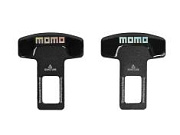 Заглушка ремня безопастности металл.MOMO 2шт