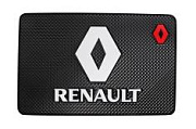 Коврик противоскользящий 195х130мм с логотипом Рено