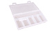 Органайзер белый 6 ячеек 240х130х35мм 2780355063