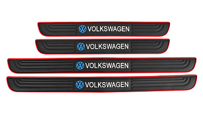 Накладки на пороги 4шт