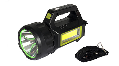 Фонарь светодиодный ручной АКБ USB T95