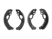 Колодки тормозные задние ВАЗ-2192 комплект 4 штуки ОАТ